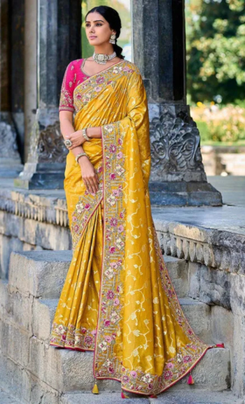 SGF11 Women's Kanjivaram Soft Saree