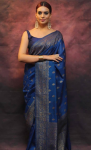 Woven Design Zari Silk Blend Designer Kanjeevaram Saree